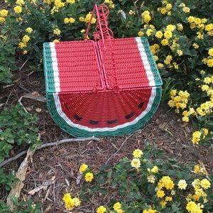 Watermelon Picnic Basket